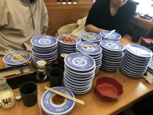 守屋大志のくら寿司大食い対決