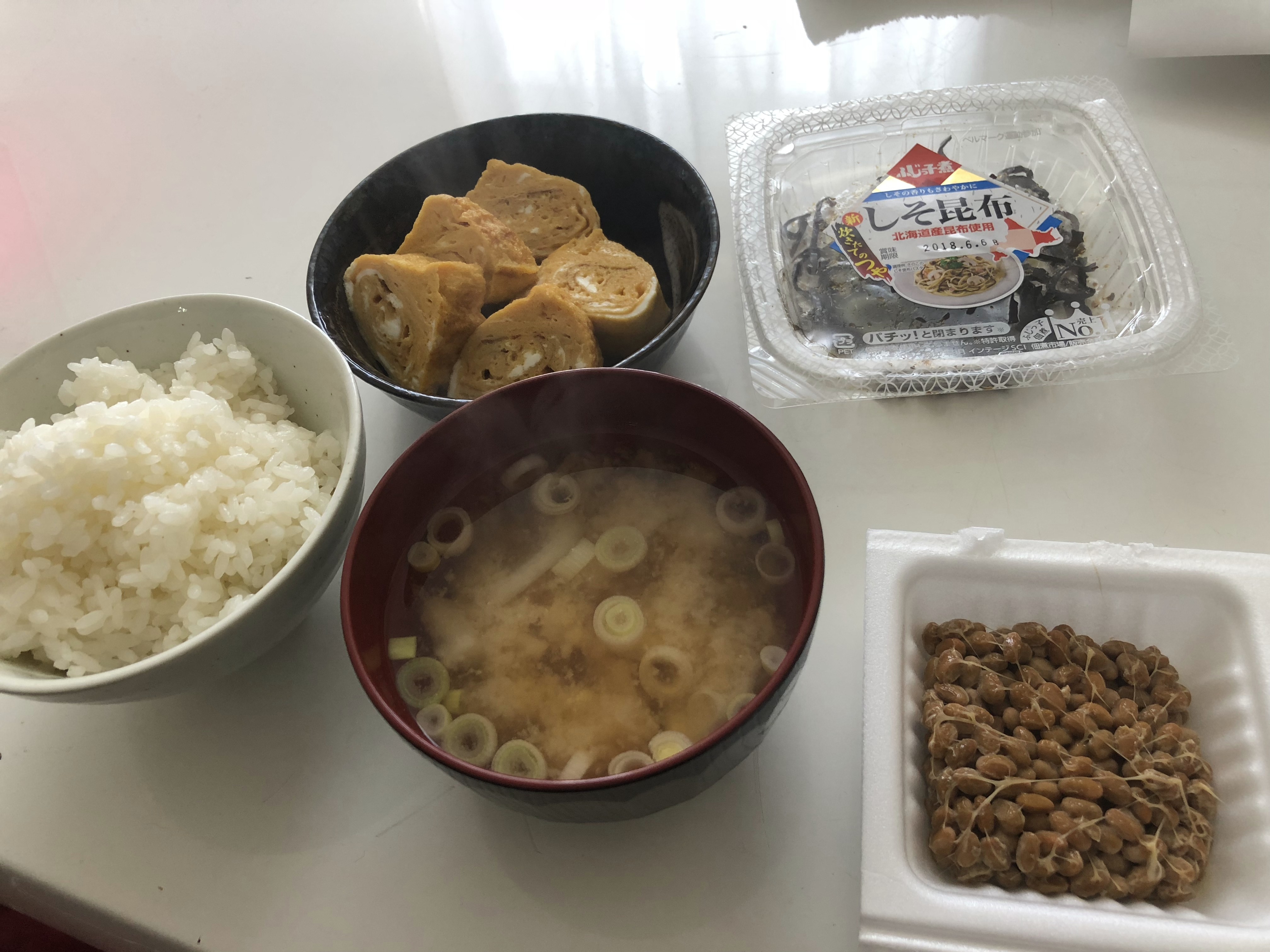 守屋大志の超質素朝ごはん