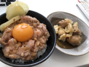守屋大志の自家製ネギトロ納豆丼