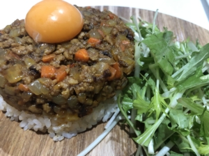 守屋大志の自家製キーマカレー